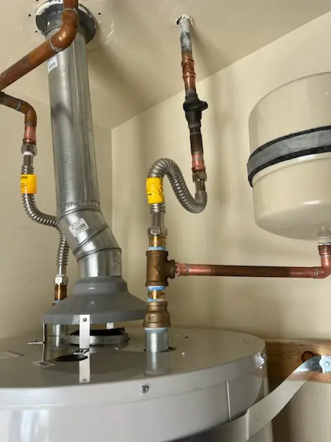 Water heater installation and plumbing repair in Morgantown